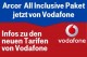 Vodafone DSL Tarife ersetzen Arcor All Inclusive Paket