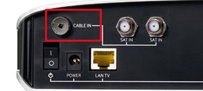 Kabelfernsehen / Kabel-TV analog mit Vodafone TV Center 1000