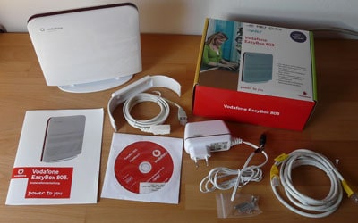 Vodafone Easybox 803 - Lieferumfang