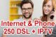 Vodafone Red Internet & Phone 250 DSL mit IPTV (Fernsehen über VDSL)