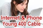 Vodafone Young Internet & Phone 400 Cable - Tarif für Junge Leute